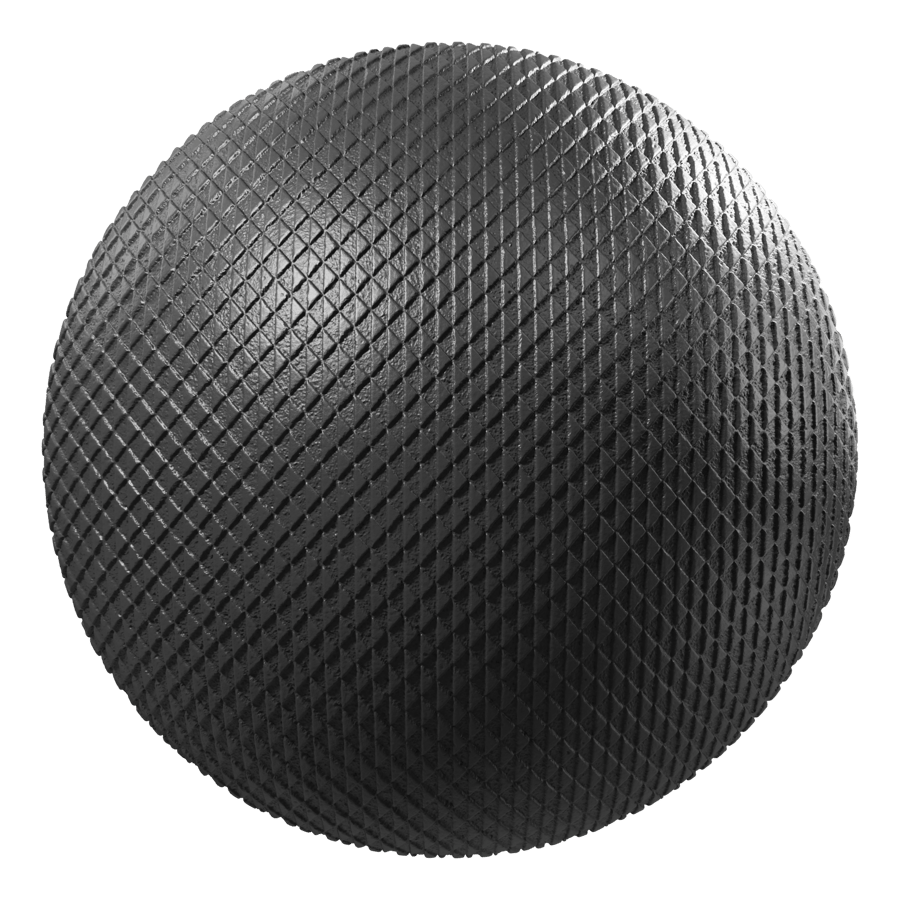 Diamond Mold Plastic Texture, Black