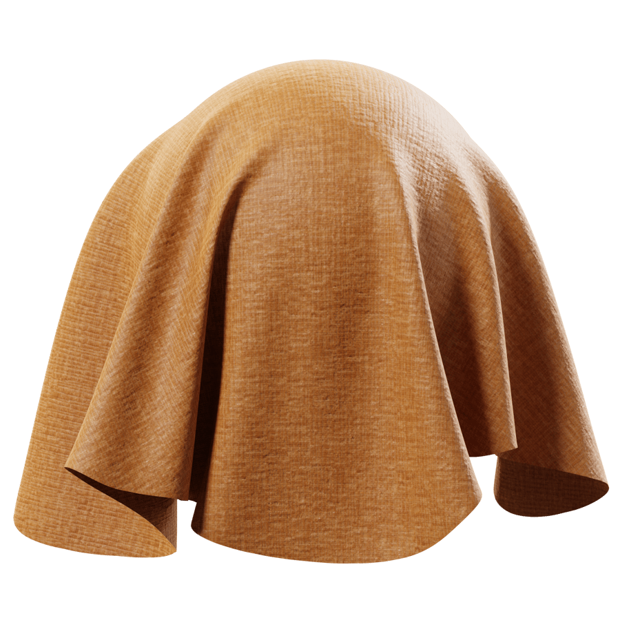 Plain Chenille Drapery Upholstery Fabric Texture, Orange