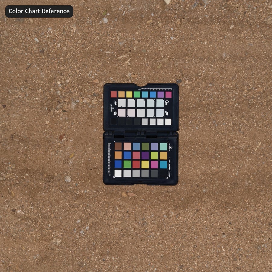 Coarse Gravel and Dirt Road Texture
