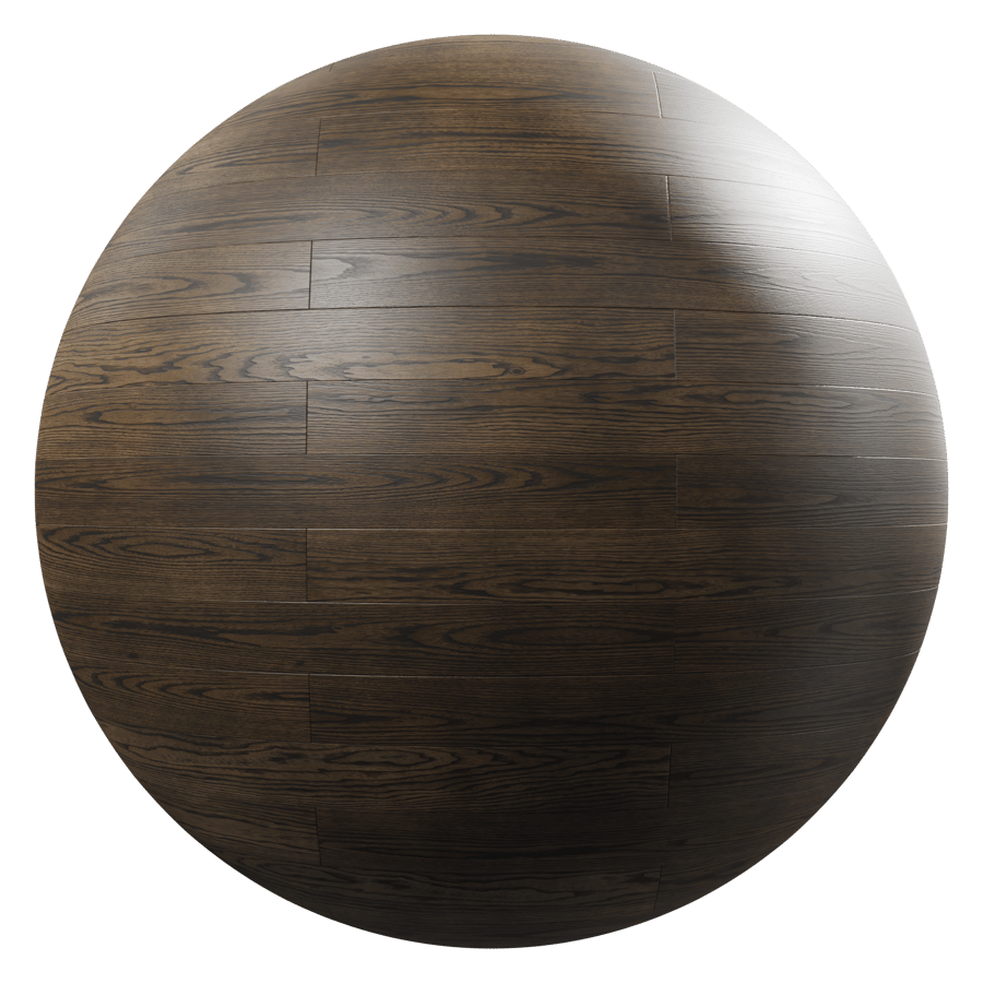 Dark Ebony Brick Bond Pattern Ash Wood Flooring Texture