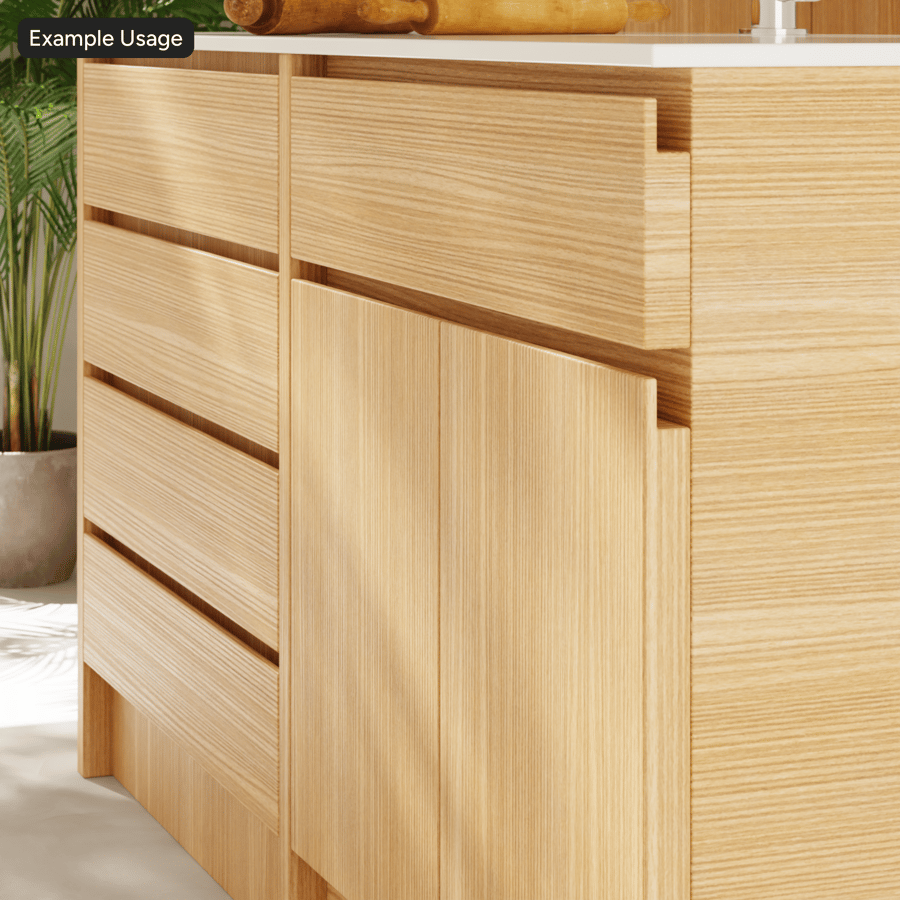 Slip Match Grove Wood Veneer Texture, ανοιχτό πορτοκαλί