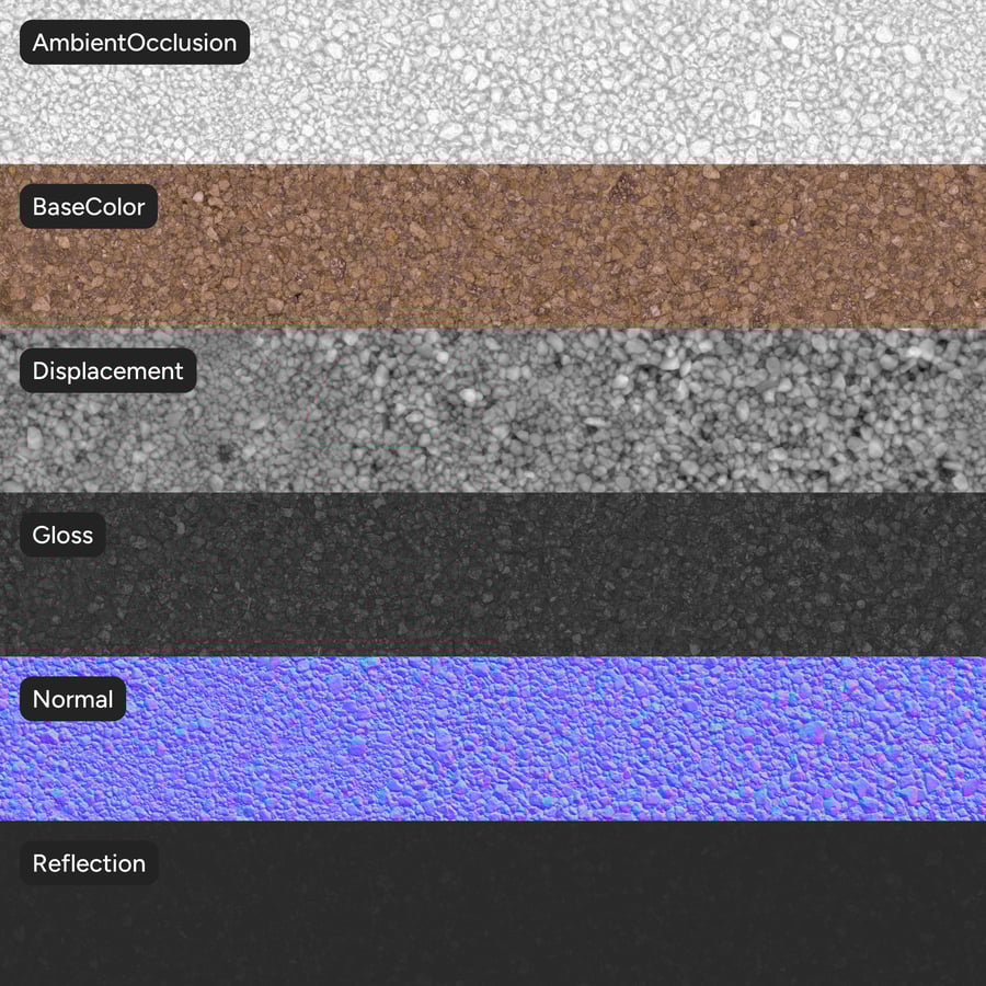Textura de praia rochosa