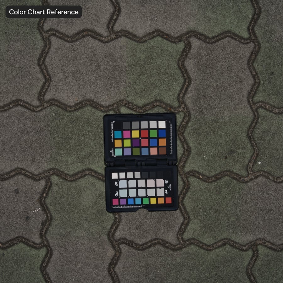 Zigzag Herringbone Concrete Paver Texture, dwukolorowa zieleń