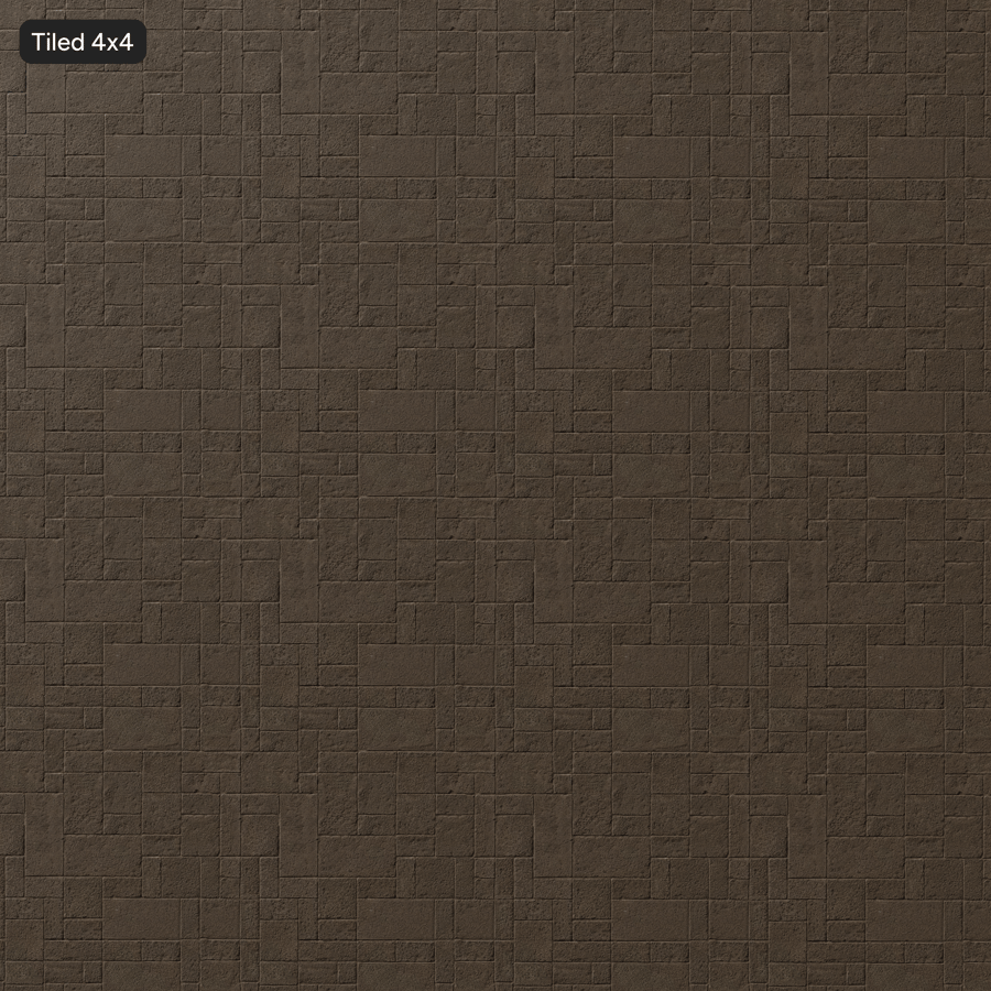 Textura de pavimentação de pedra Dirty Hopscotch