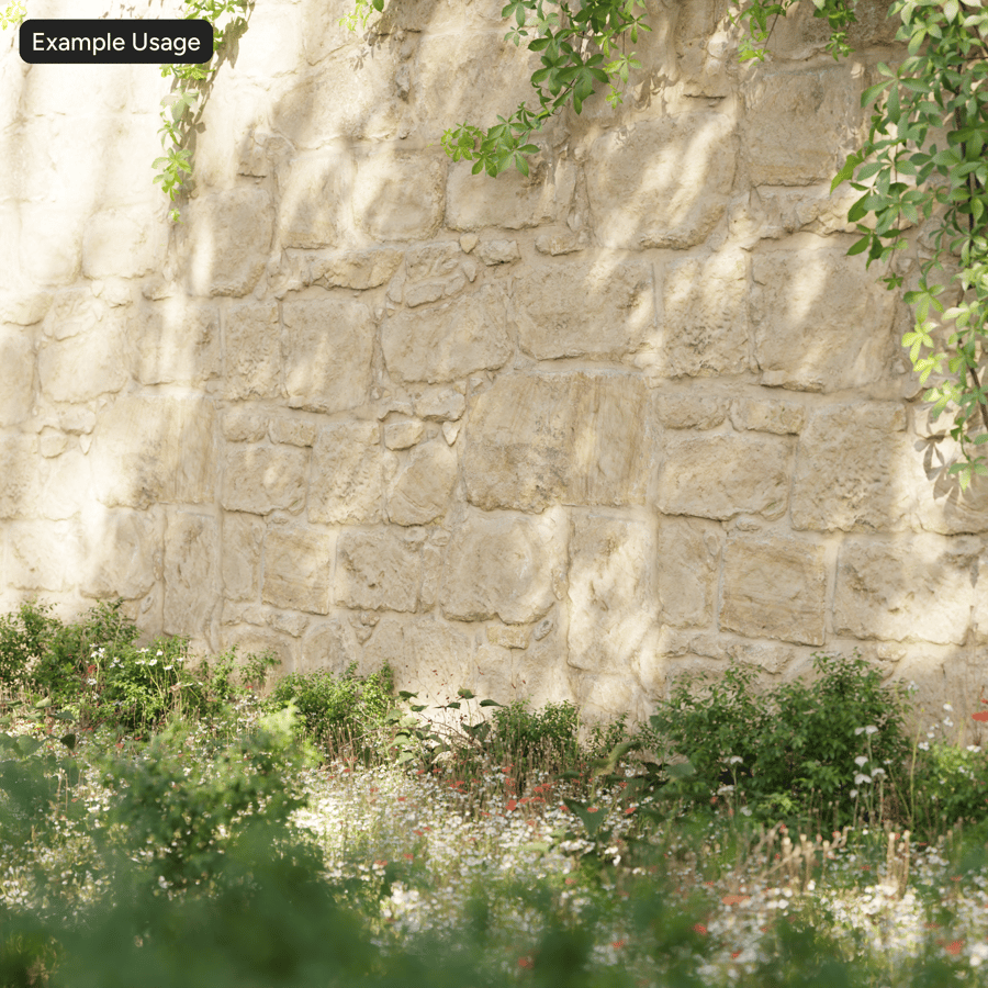 Rubble Sand Stone Wall Texture