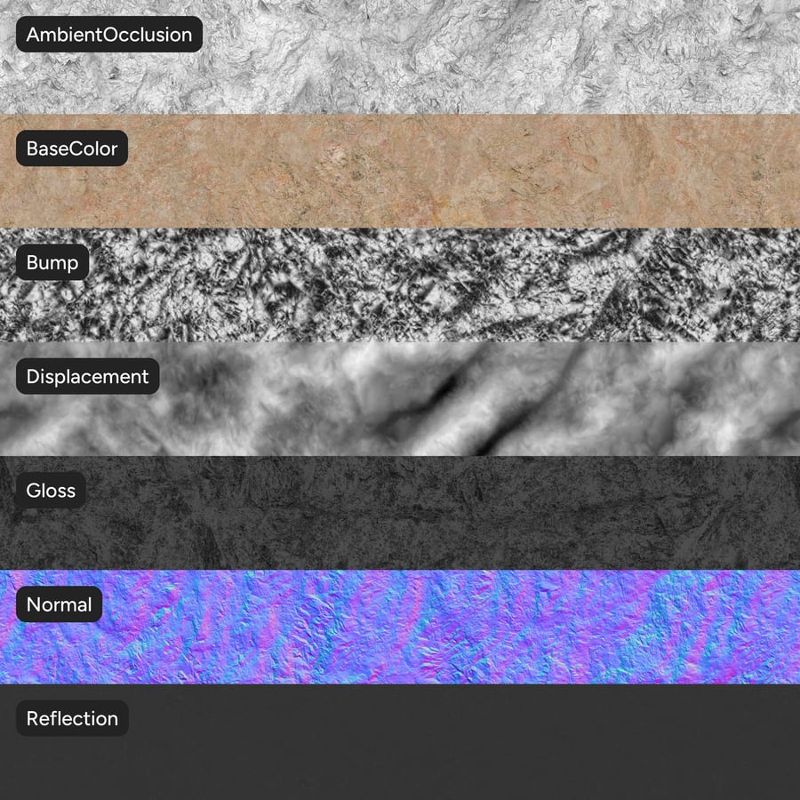 Textura de penhasco irregular, bege