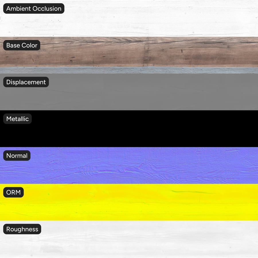 Texture parete in legno con malta