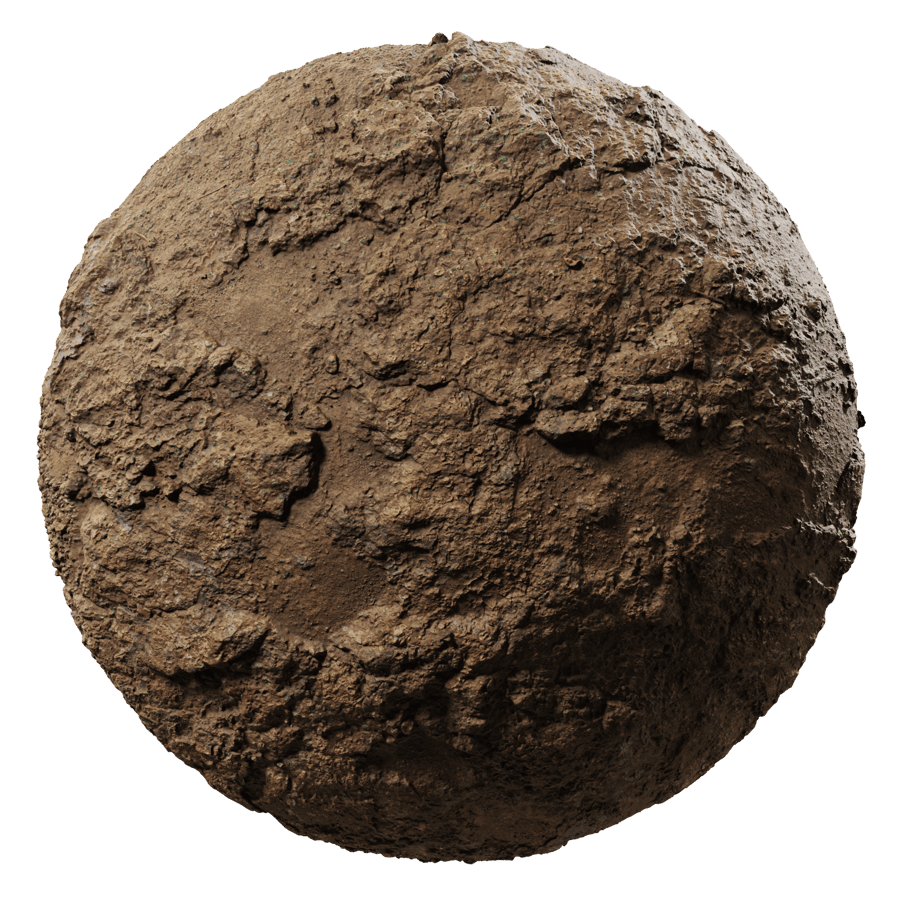 Rocky Mud Ground Texture