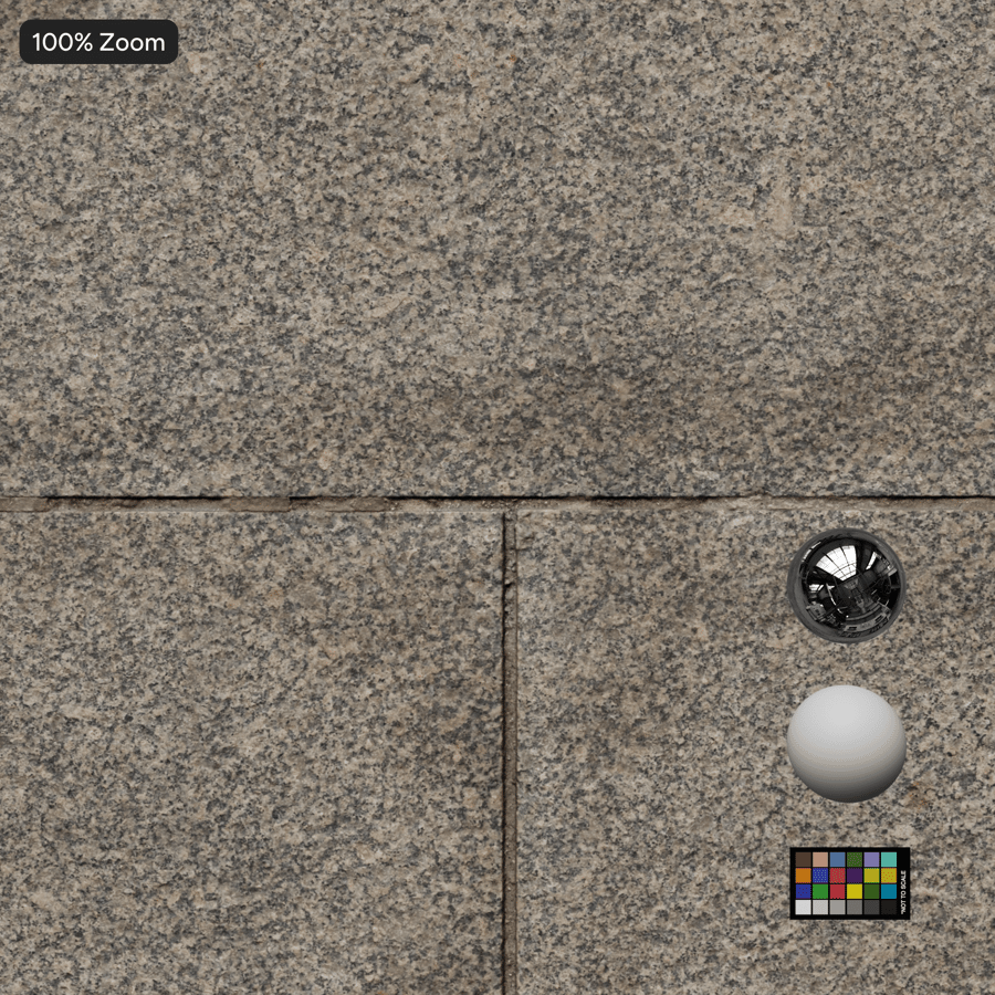 Textuur stoep van versleten granieten tegels