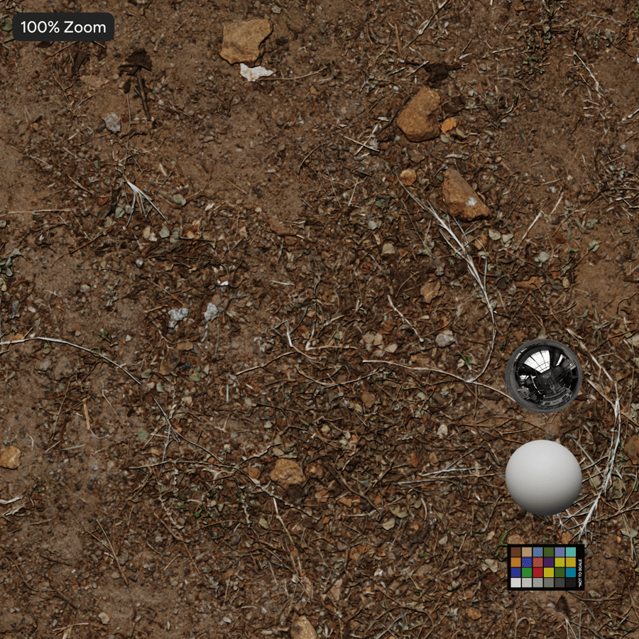 Dry Dirt Ground Texture