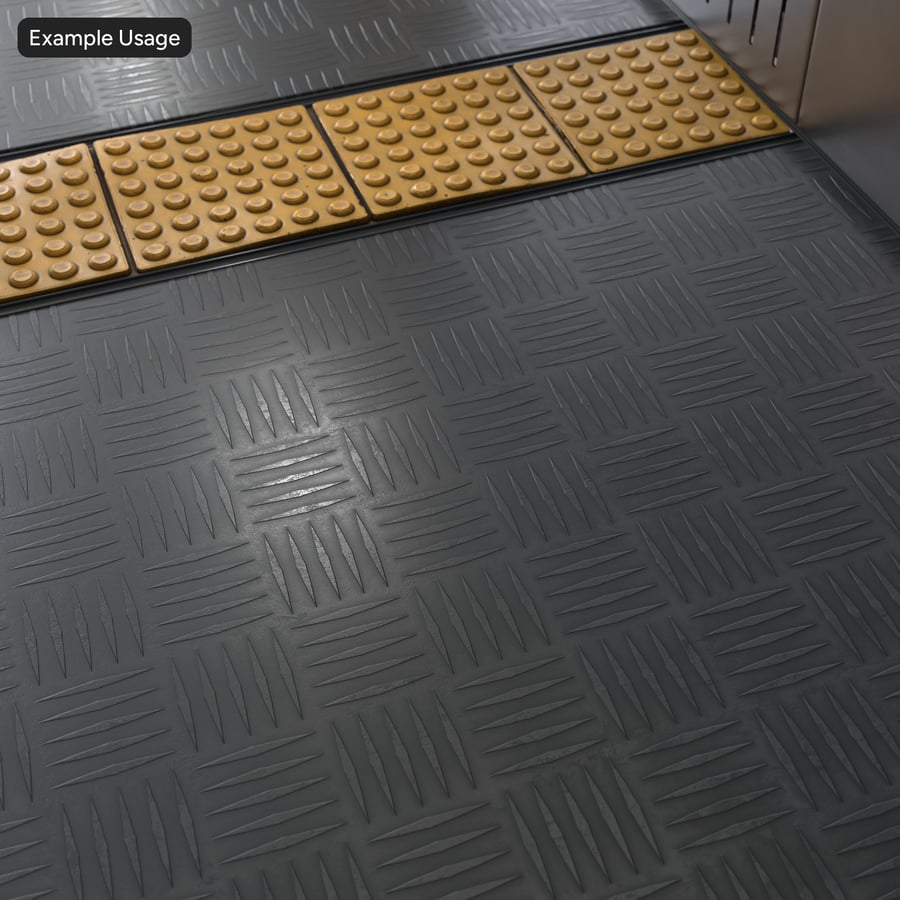 Textura metálica quadrada diamante, cinza escuro