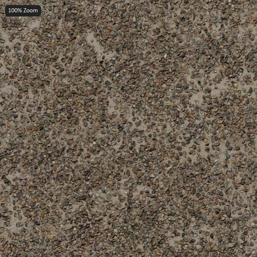 Aggregate Concrete Wall Texture
