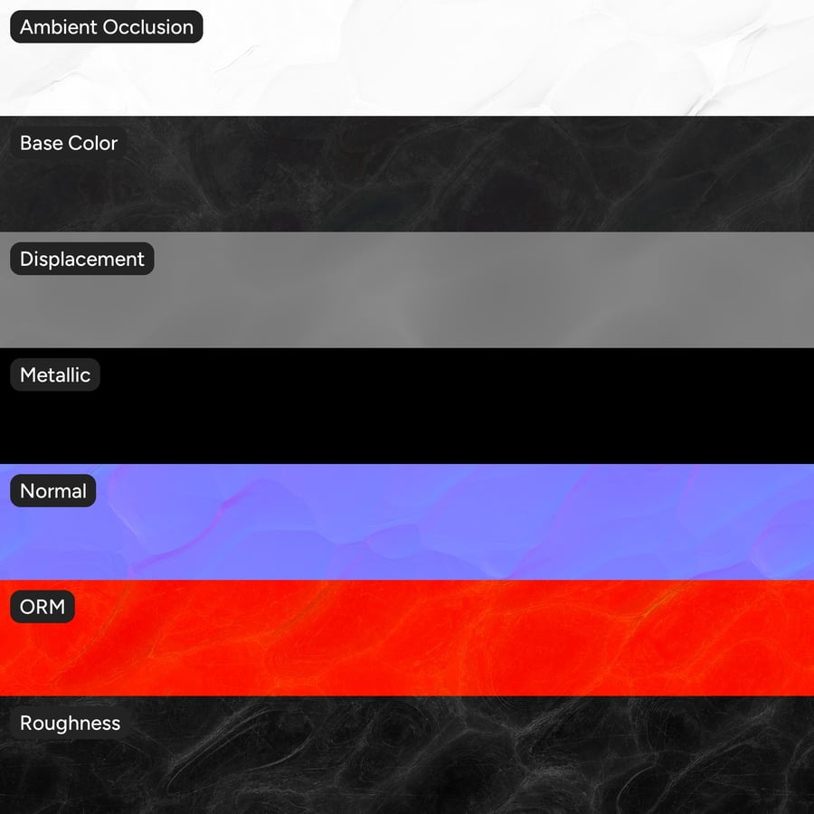 Obsidian Glass Texture
