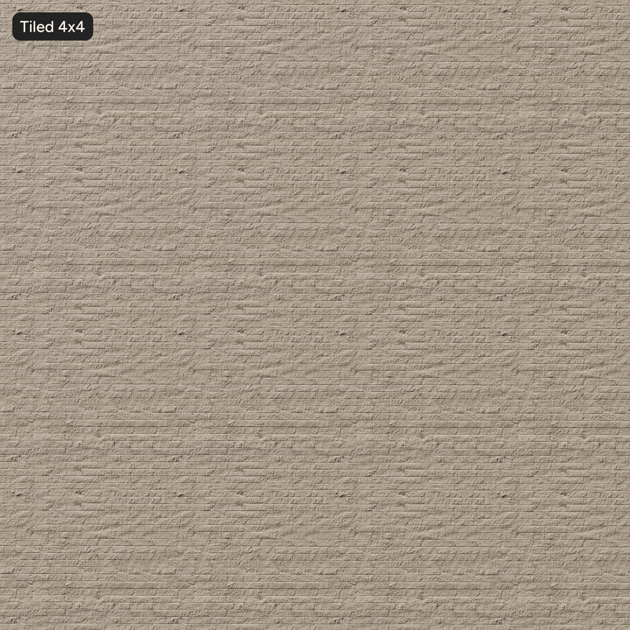 Agregado de textura de tijolo de ligação corrida, Bege