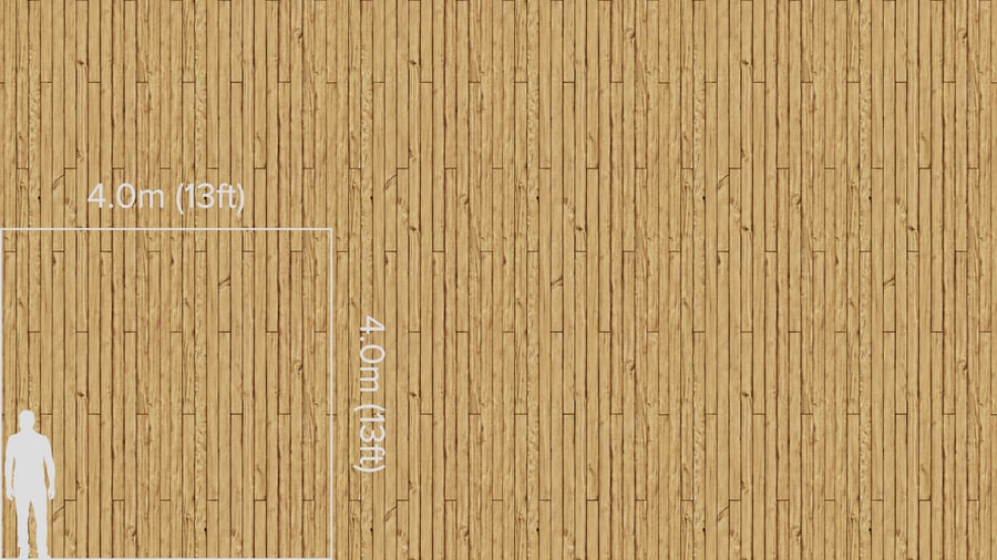 Golden Natural Wood Flooring Texture, Tan