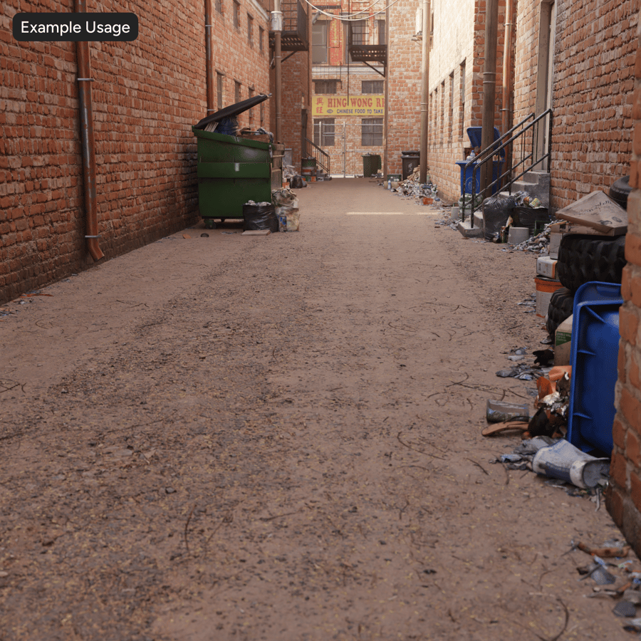 Beschädigtes Aggregat Asphalttextur