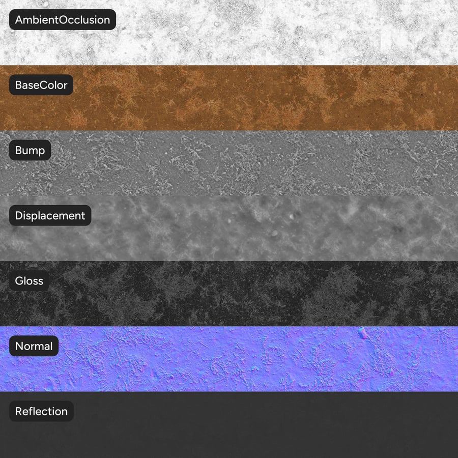 Texture de relva seca irregular sobre terra