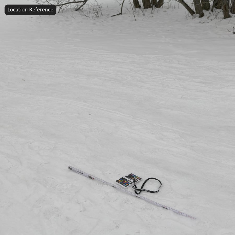 Lätta däckspår och fotavtryck på snö Textur