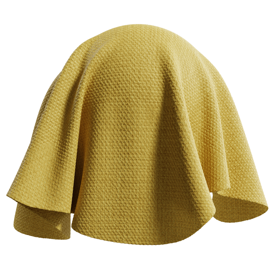 Stonewash Fabric Texture, Yellow