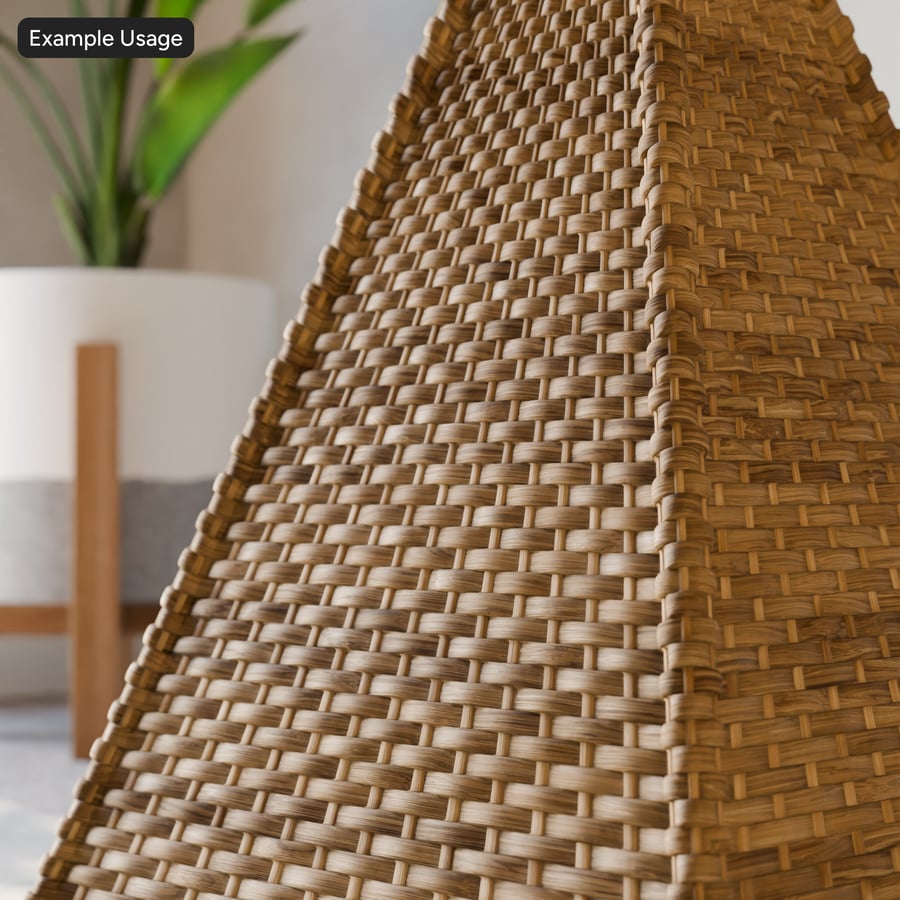 Rattan Wicker Texture, Caramel