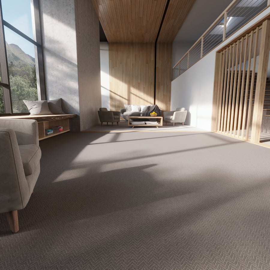Arrows Loop Pile Carpet Flooring Texture, Grey