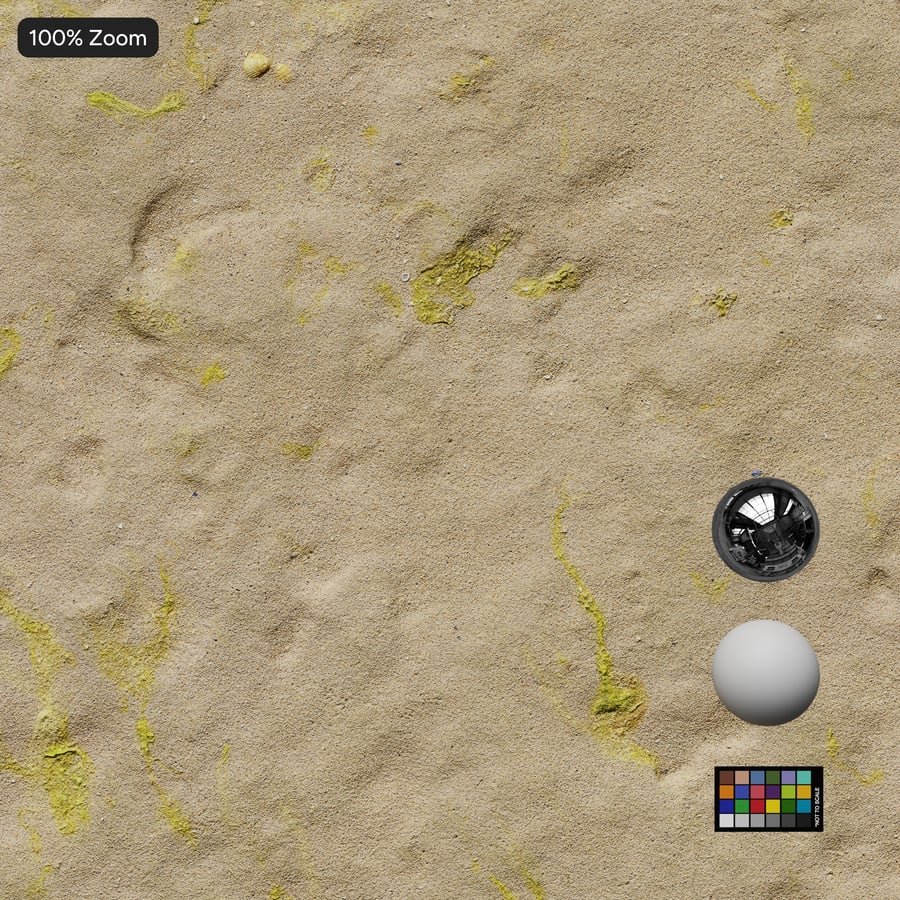 Dirty Wet Beach Sand Texture