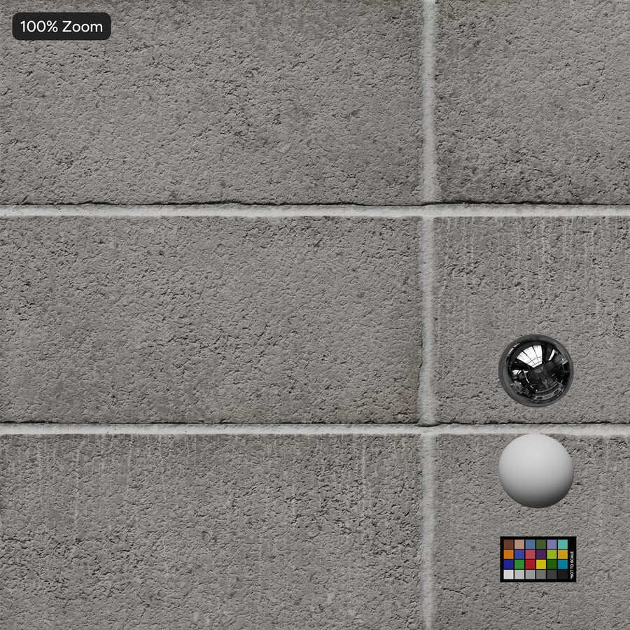Stacked Concrete Block Wall Texture