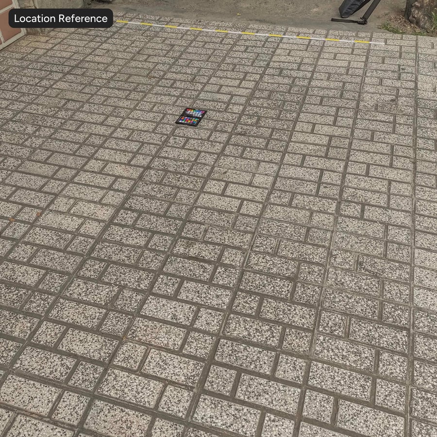 Kamenná dlažba Terrazzo, šedá