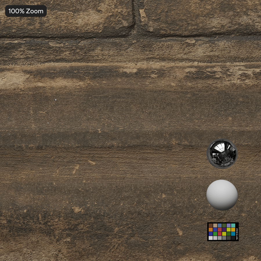 Tekstura ściany z postarzanego, łuszczącego się bloku kamiennego