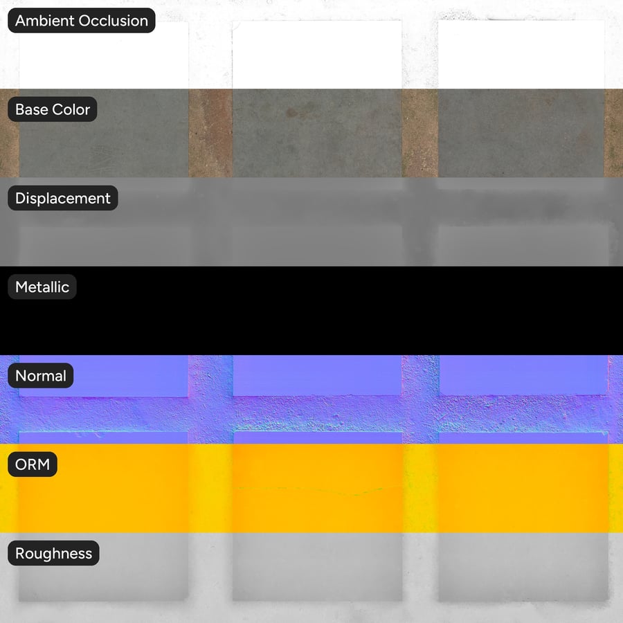 Sawn Stone Slab Paver Texture, Grey