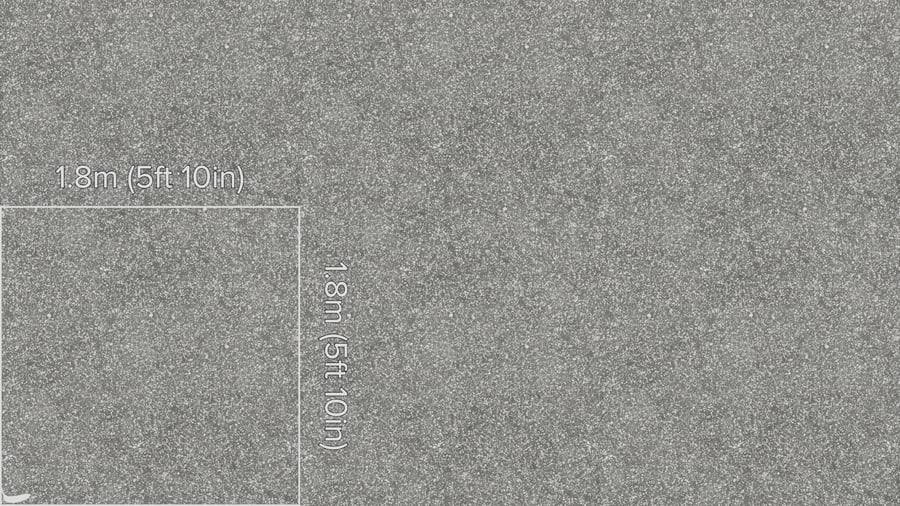 Square Terrazzo Glossy Tile Texture, Dark Grey