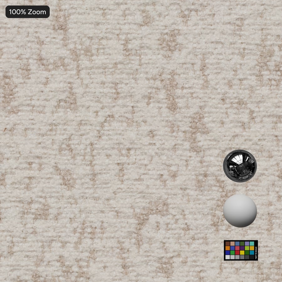 Mottled Chenille Upholstery Fabric Texture, Beige