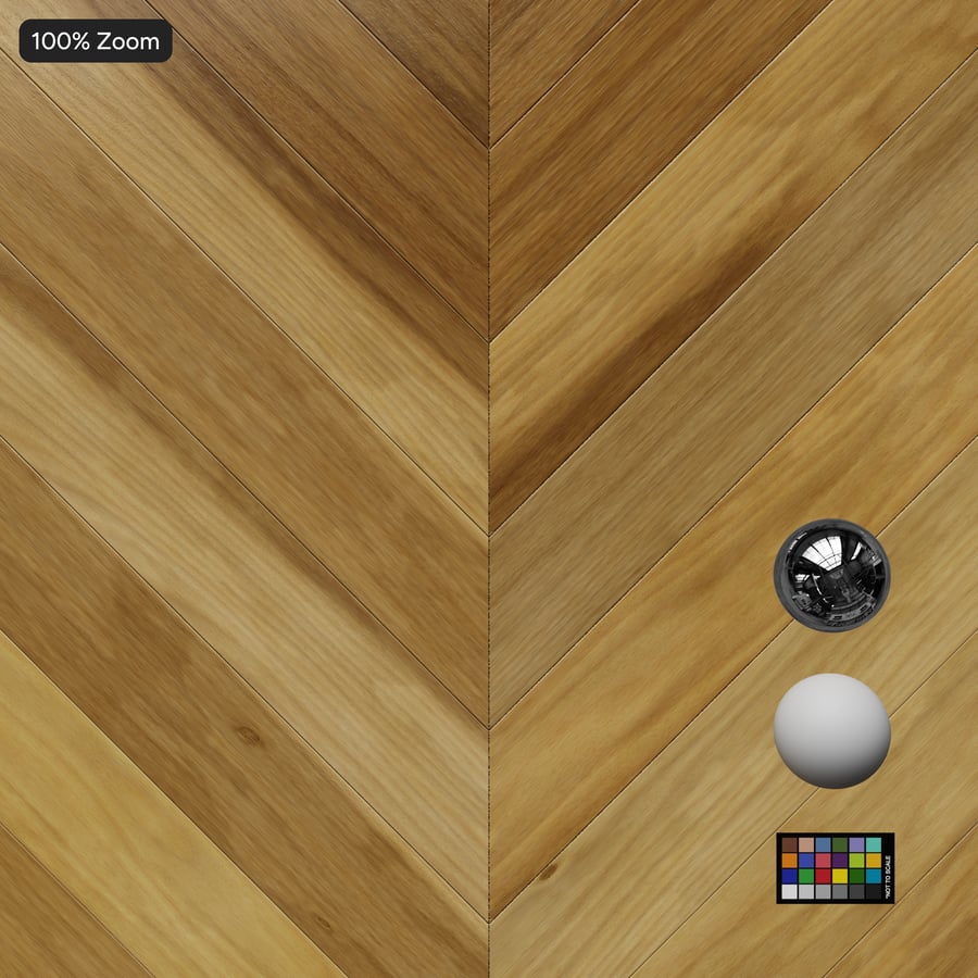 Chevron Poplar Wood Board Texture, Beige