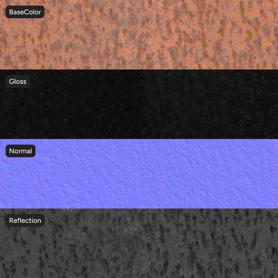 Textura de ferrugem com infiltração, salmão