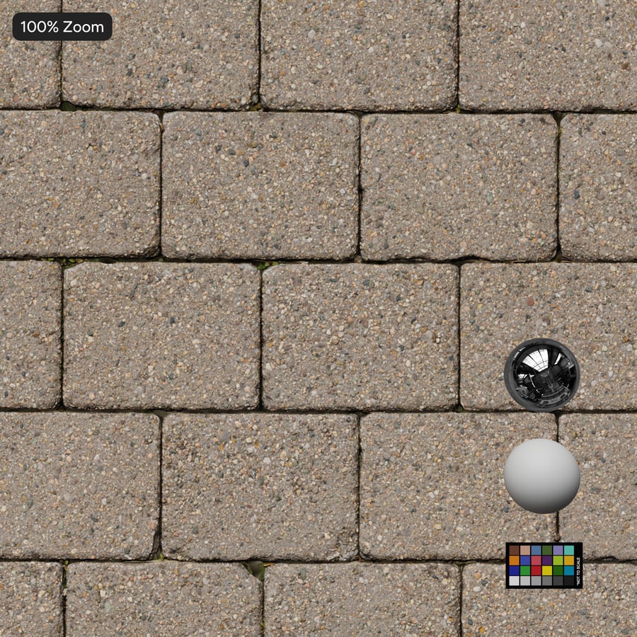 Geaggregeerde lopende beton vierkante bestratingsteen textuur