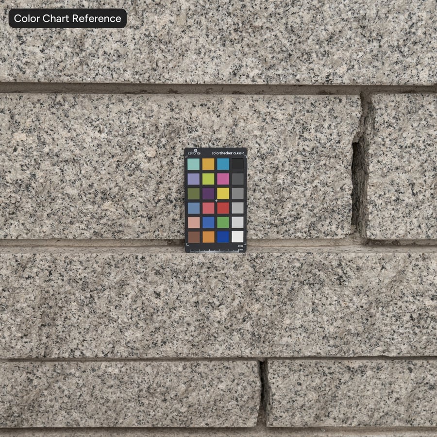 Textura de azulejo Ledger com acabamento arenoso, cinza suave
