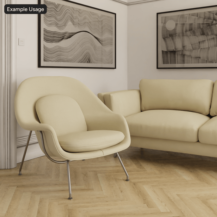 Einfarbiger Amalfi-Polsterstoff Textur, Eierschalenbeige