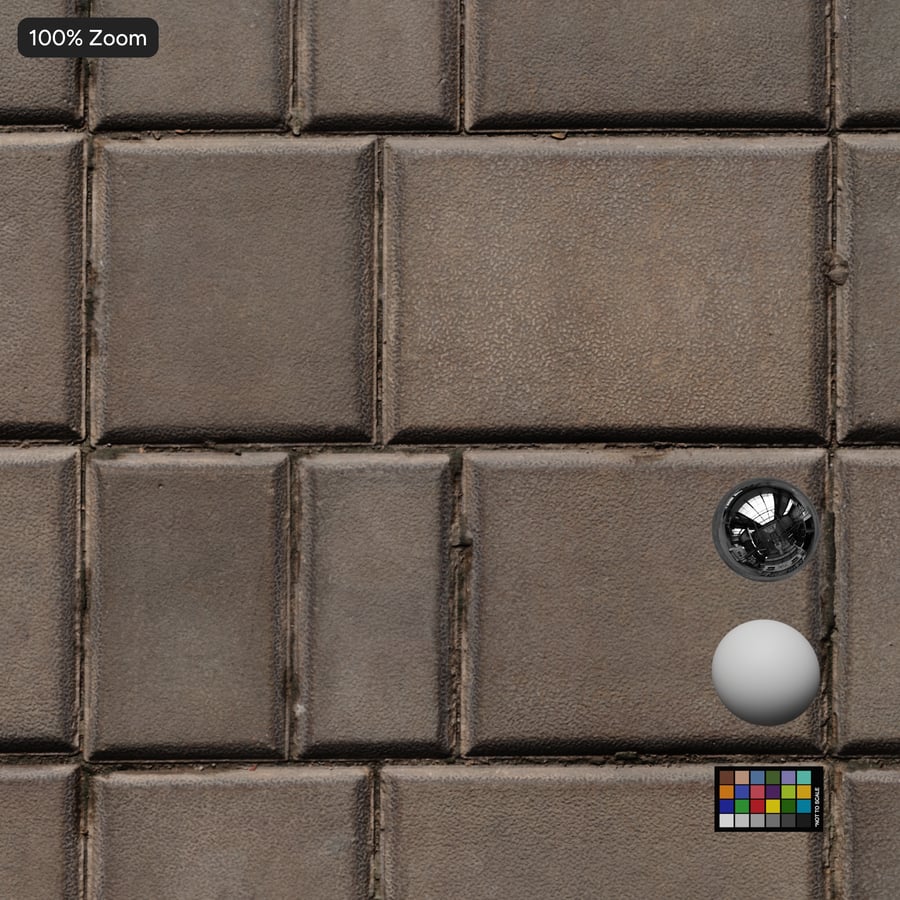 Textura de pavimento em mosaico antigo brilhante