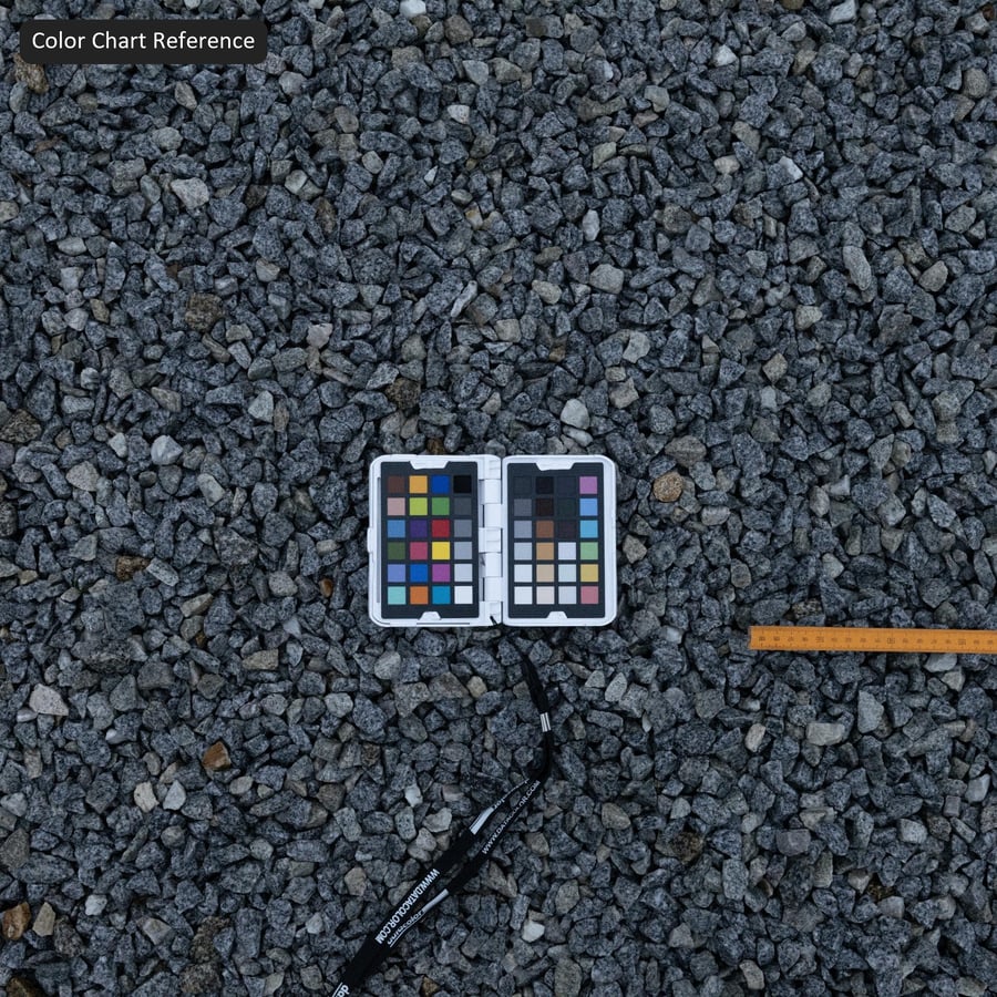 Kompakt aprókavics textúra