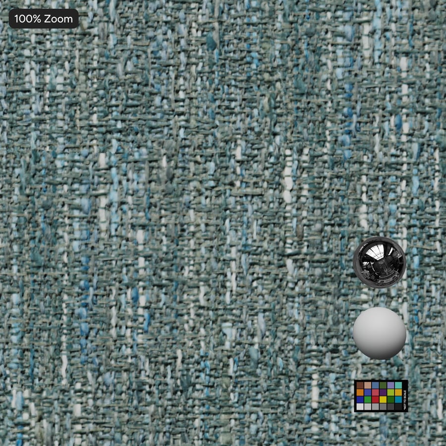 Plain Drapery Fabric, Duckegg