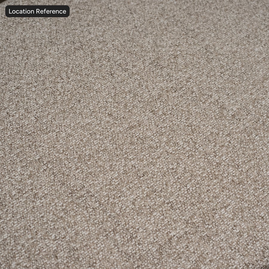 Texture tissu chenille moucheté, beige