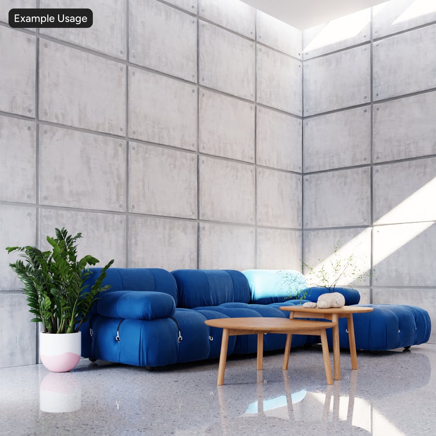 Weathered Matte Tie Hole Concrete Texture