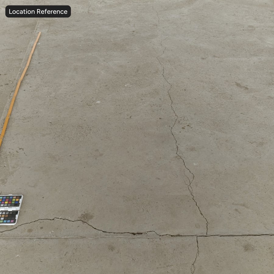 Cracked Concrete Floor Texture