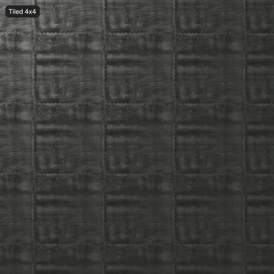 Texture de panneau en acier galvanisé soudé