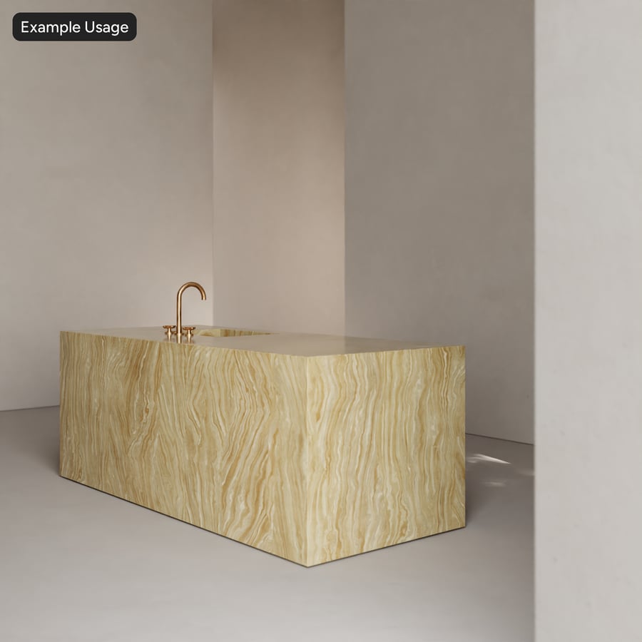 Textura de pedra de mármore polido, caramelo loiro