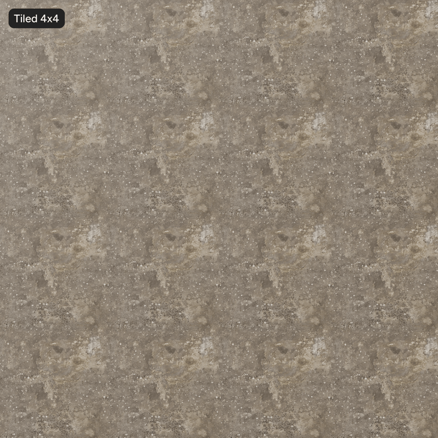 Textura de Parede de Betão Moldado com Líquenes, Cinzento Acastanhado