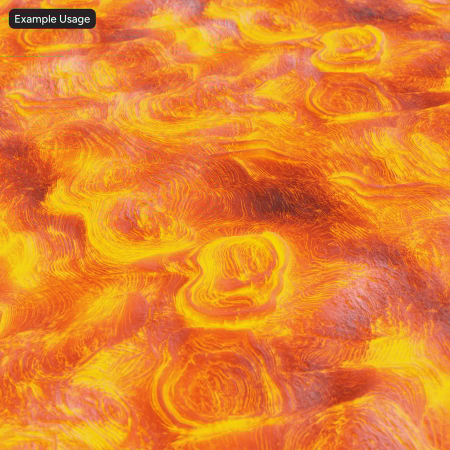 Texture de lave fluide