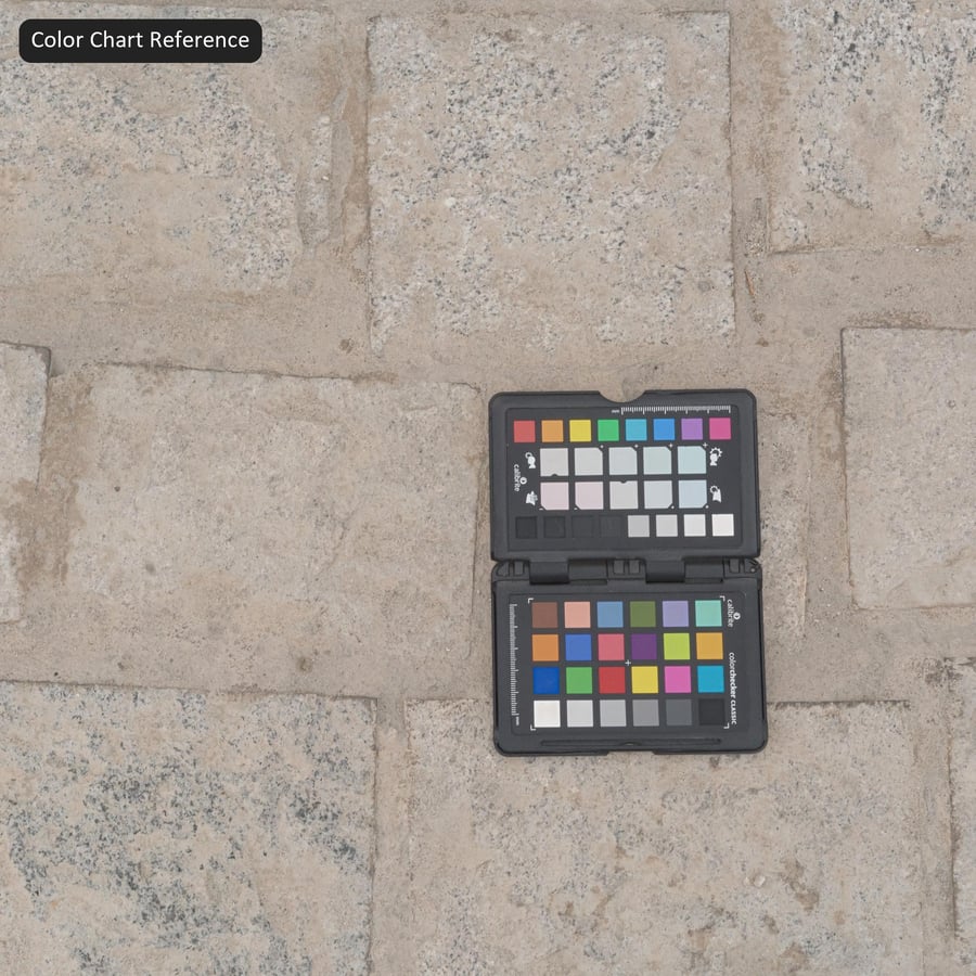 Rough Cobblestone Texture, White