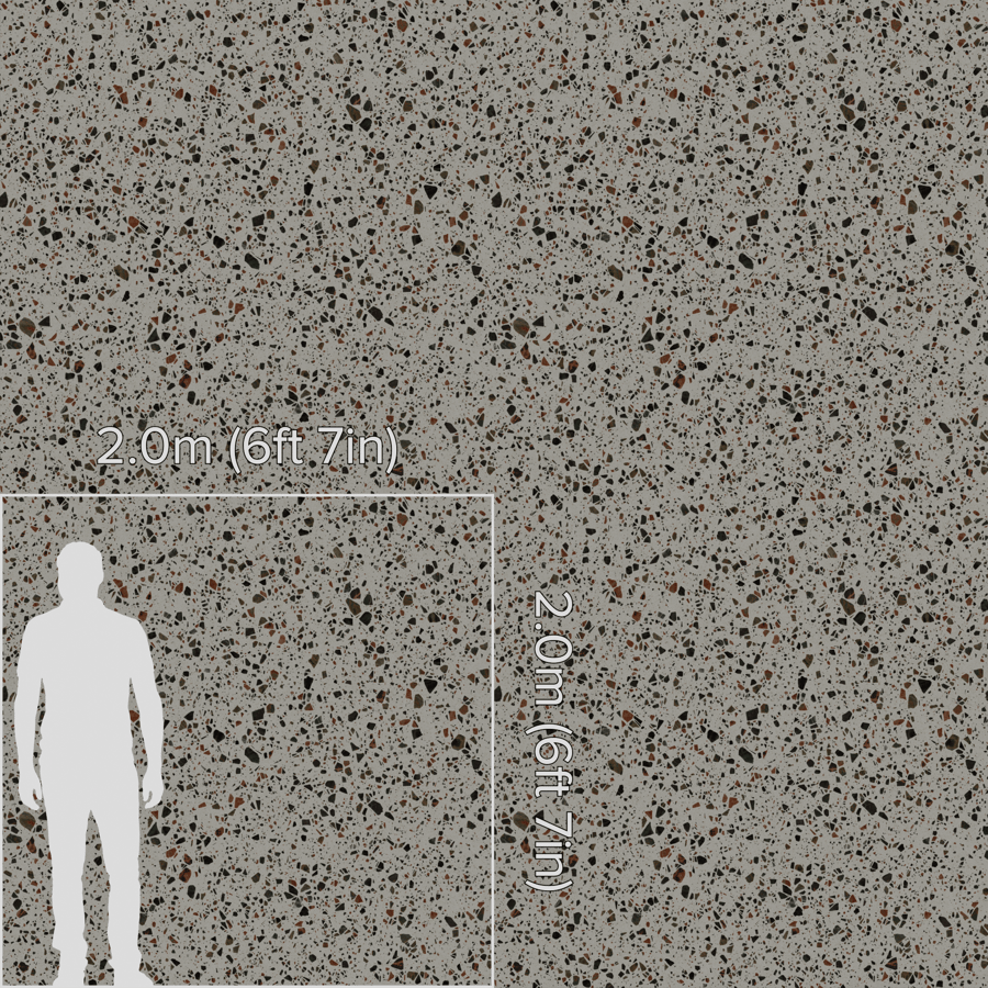Textura Palladiana Autumn Terrazzo, Branco