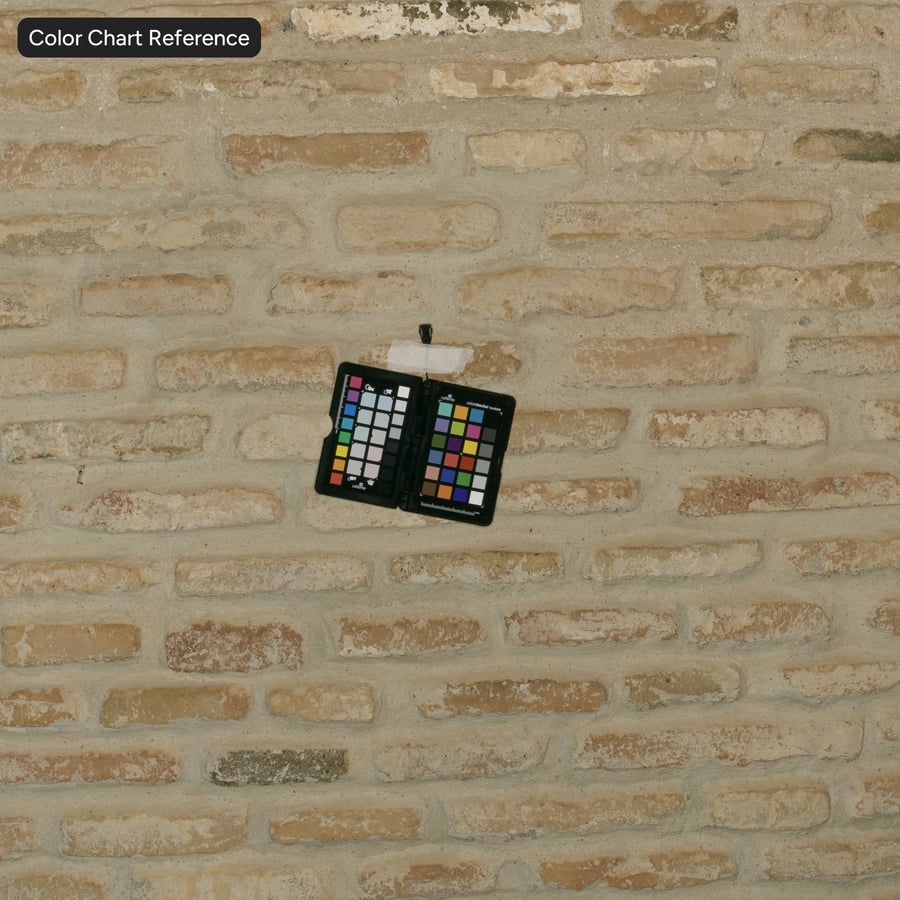 Mortared Long Running Bond Baksteenstructuur, Geel